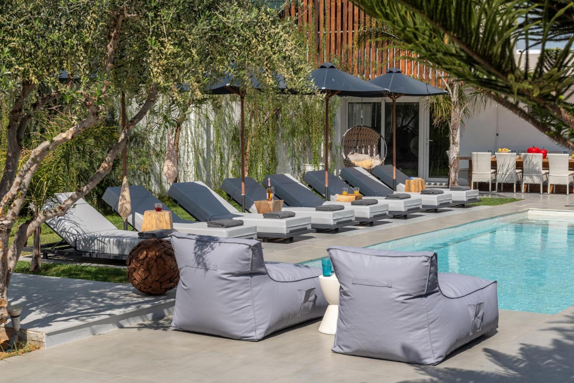 Hypnosis Beachside Villa With Private Heated Pool Георгіуполіс Екстер'єр фото