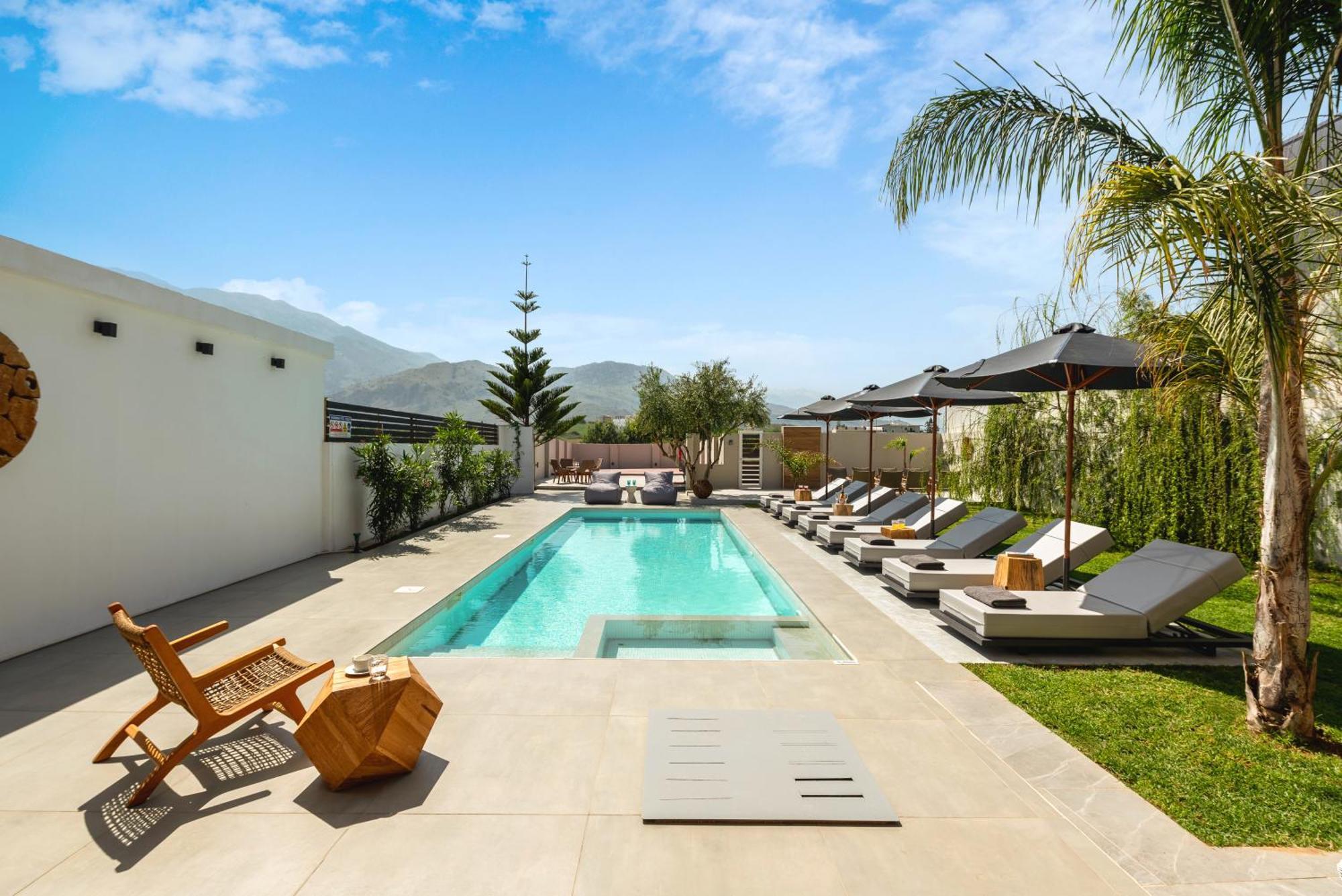Hypnosis Beachside Villa With Private Heated Pool Георгіуполіс Екстер'єр фото