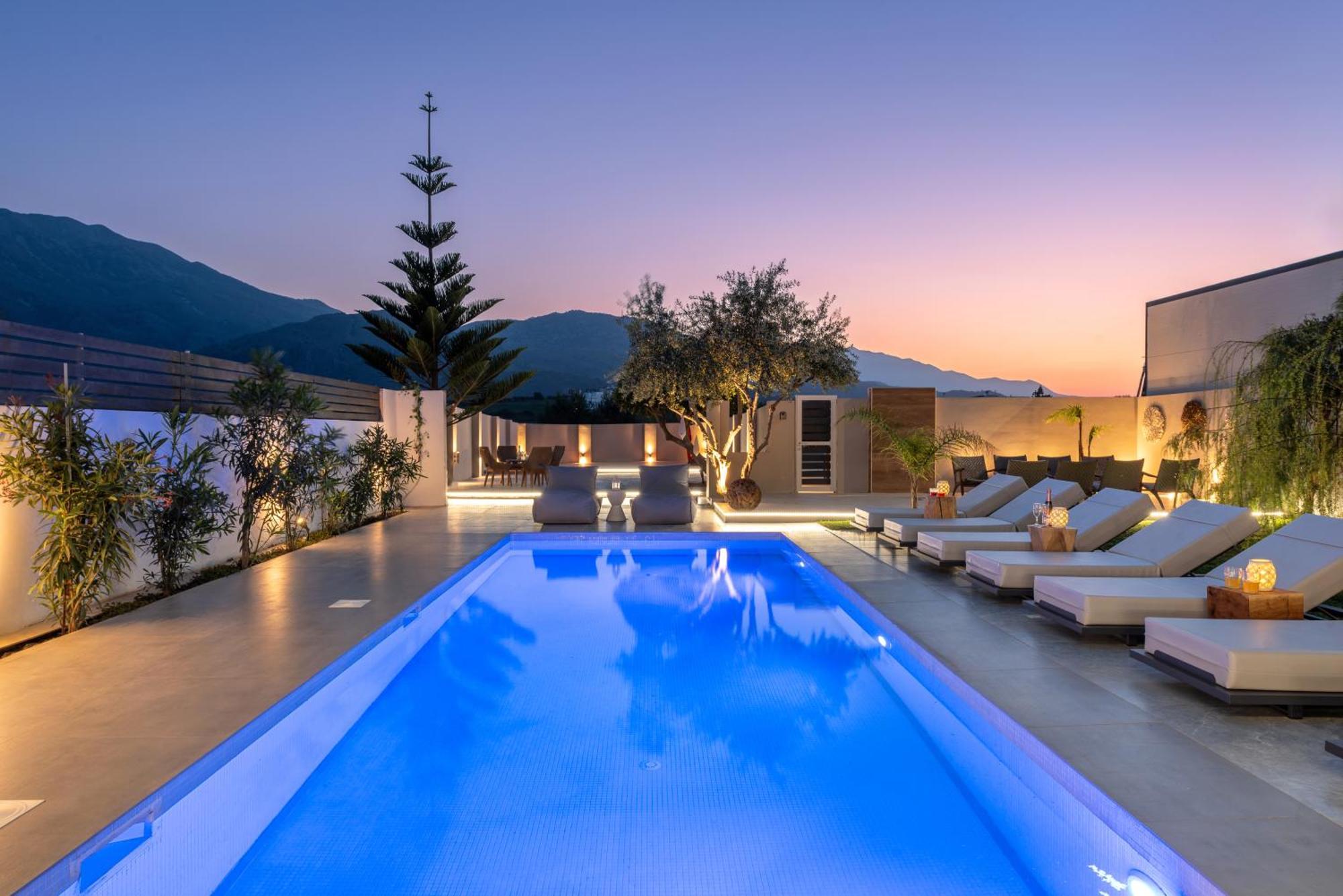 Hypnosis Beachside Villa With Private Heated Pool Георгіуполіс Екстер'єр фото