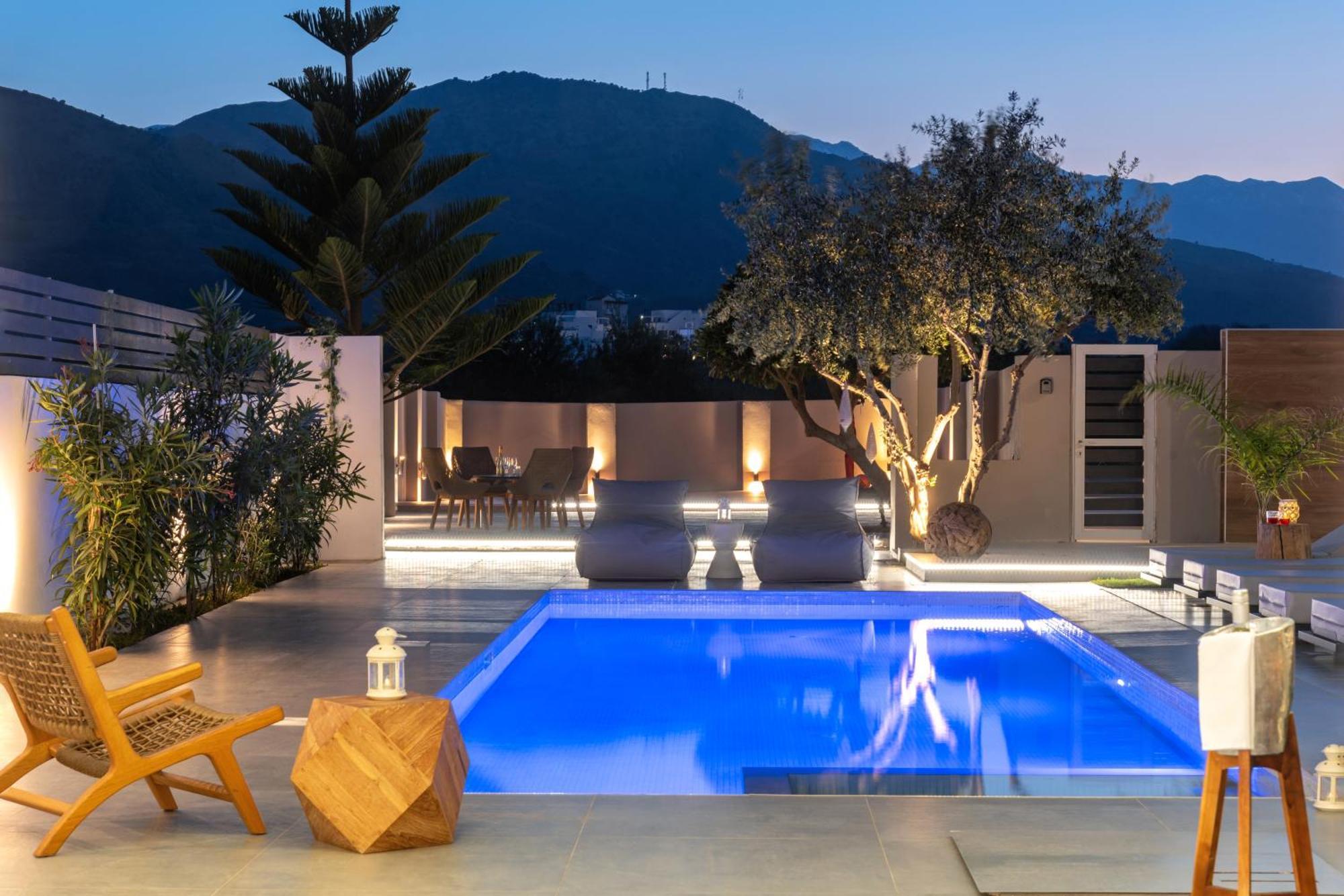Hypnosis Beachside Villa With Private Heated Pool Георгіуполіс Екстер'єр фото