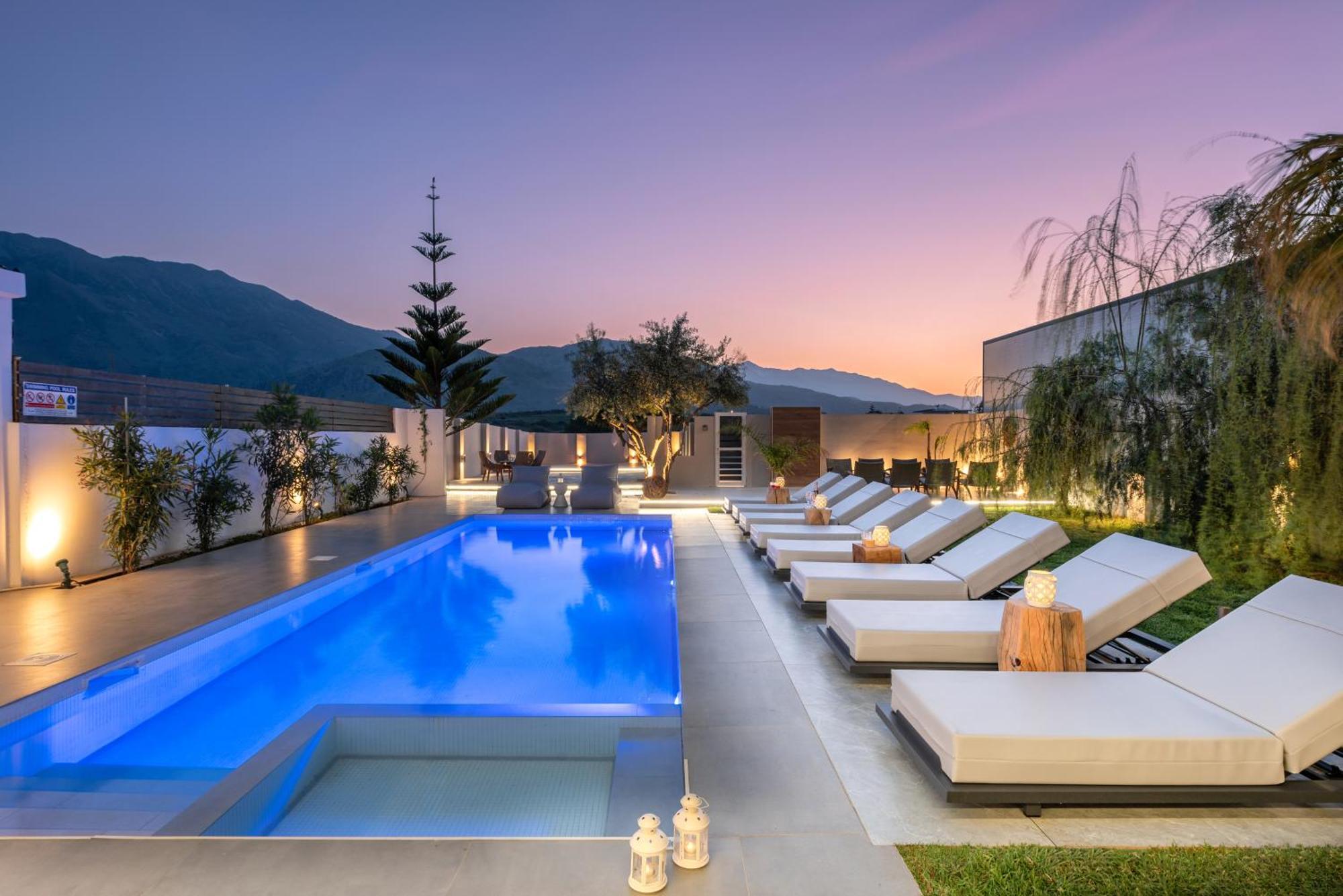 Hypnosis Beachside Villa With Private Heated Pool Георгіуполіс Екстер'єр фото
